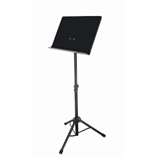 Hovedbilde Pulse MS-1 Notestativ med hel plate. Svart