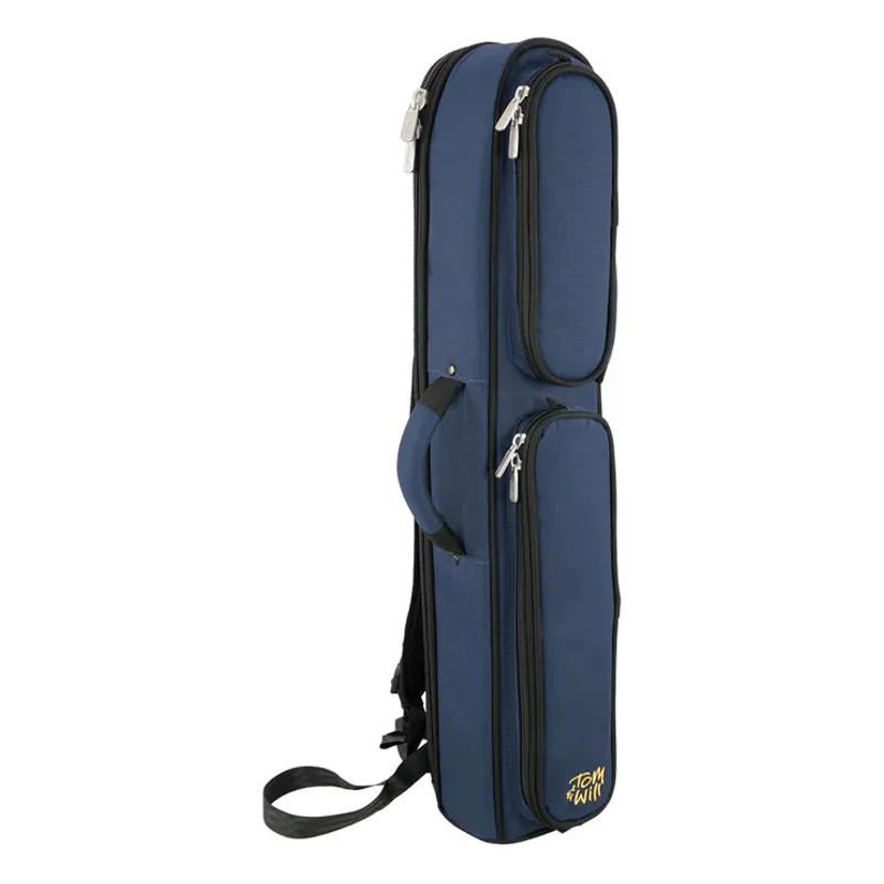 Tom & Will gigbag for sopransaksofon ~ Blå med blått interiør