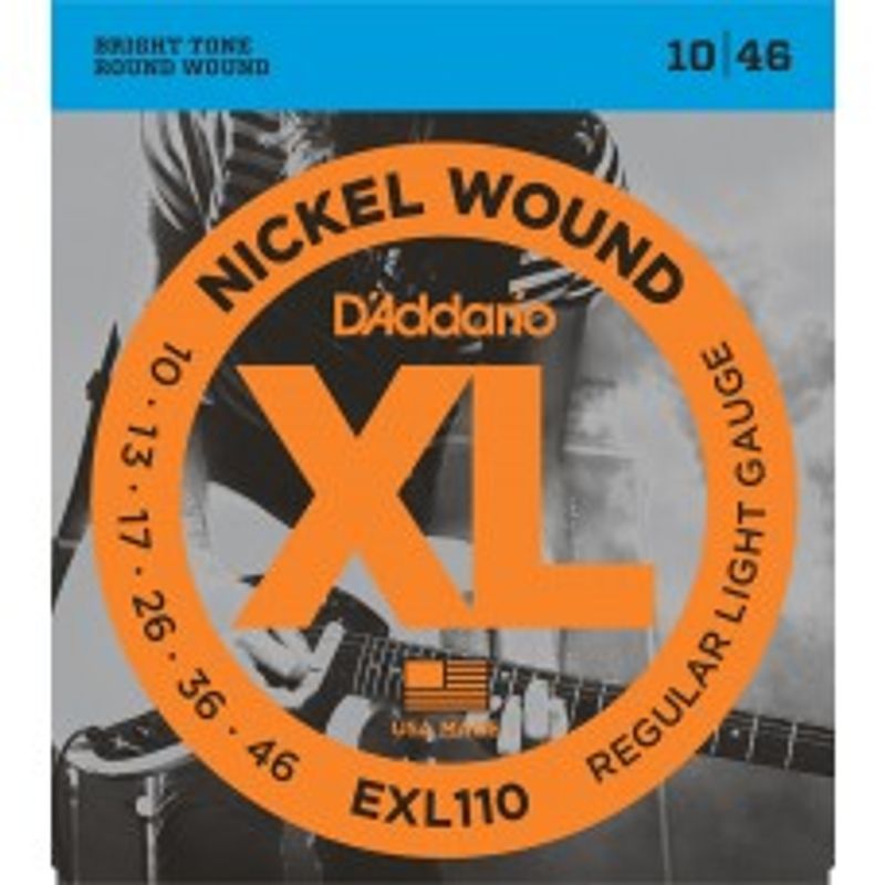 D'Addario EXL110 sett Elgitar