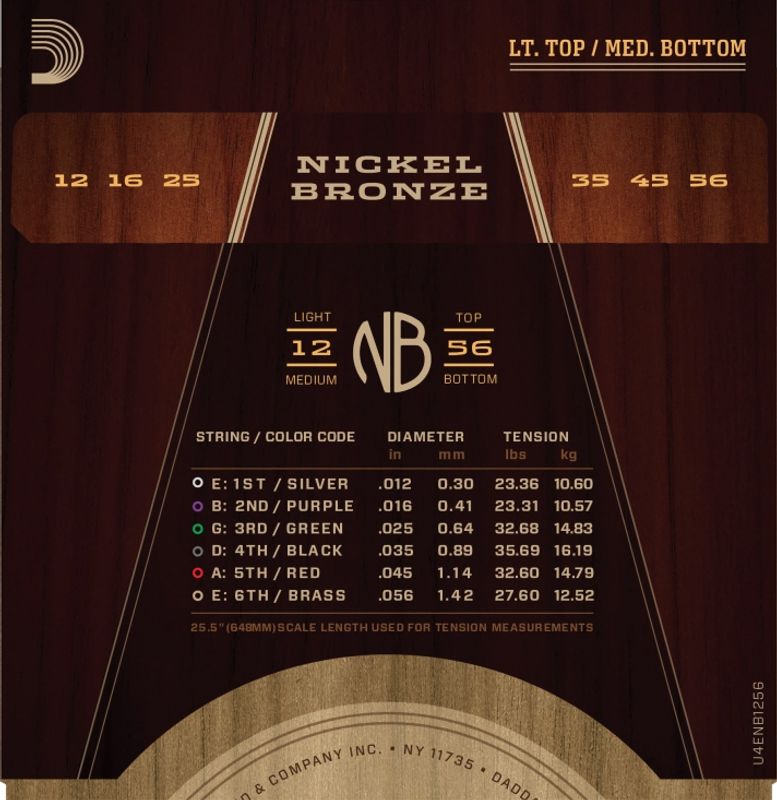 D'Addario NB1256