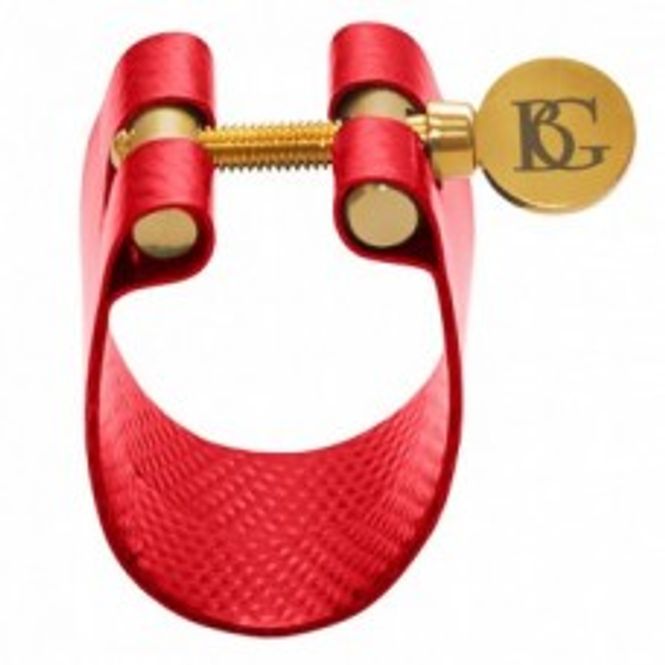 Hovedbilde BG301 Ligatur + Cap. Altsaksofon LFB9-RØD