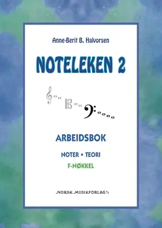 Noteleken 2 F-nøkkel Arbeidsbok