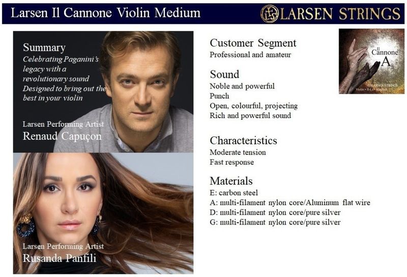 Larsen IL Cannone Fiolin D-Streng 4/4