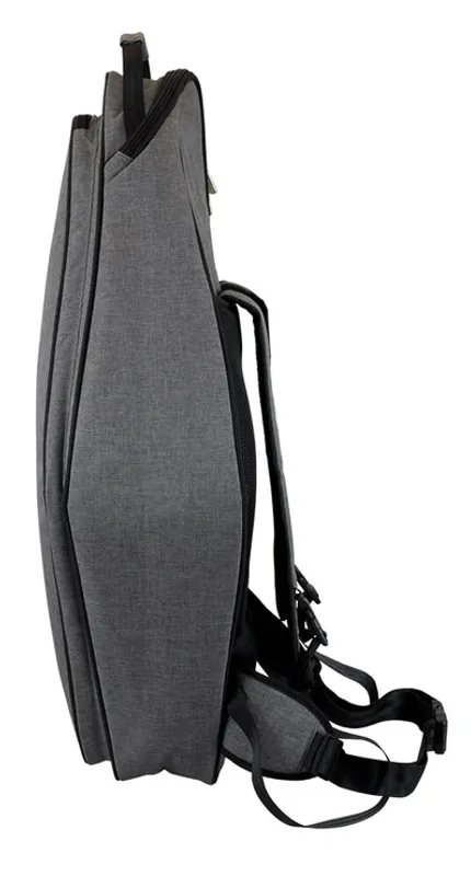 Tom & Will gigbag for Tenorsaksofon ~ Grå med rødt interiør