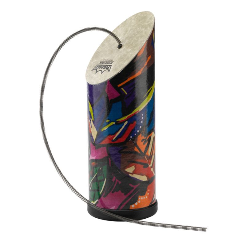 Remo SP-0410-09 Spring Drum 4×10″ .Tropical Leaf