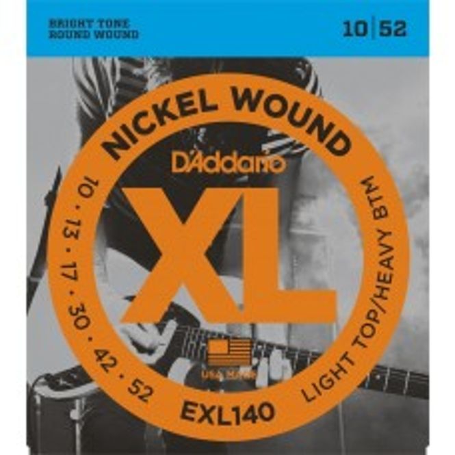 Hovedbilde D'Addario EXL140 sett Elgitar
