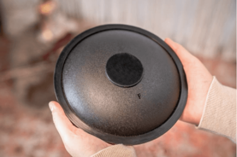 Meinl SSTD1BK. Sonic Energy Small Steel Tongue Drum, F-Minor. Svart
