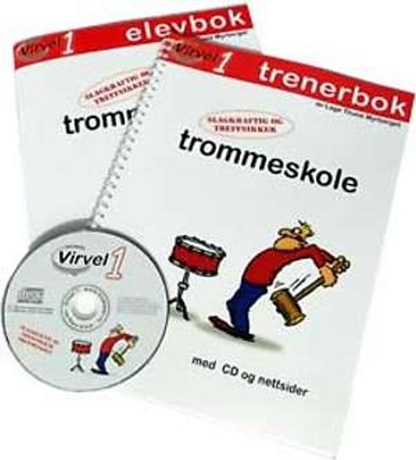 Hovedbilde Virvel 1 - Trommeskole Trenerbok