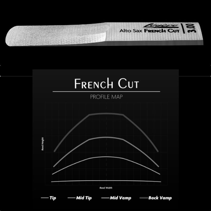 Legere' FRENCH CUT  syntetisk Flis/Rør til Altsaksofon