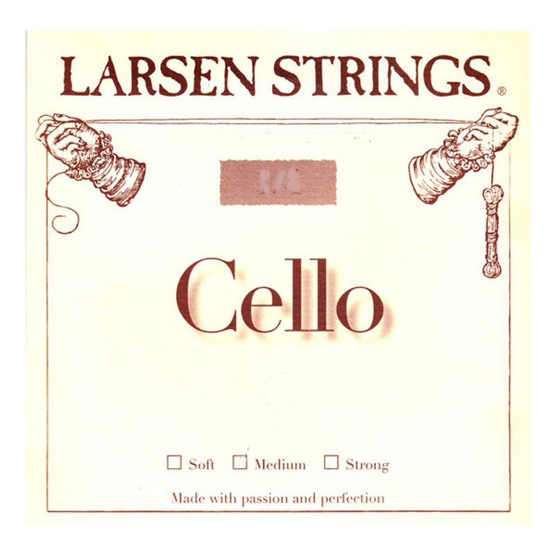 Larsen Original Cello A-Streng Små Størrelser, Stål medium