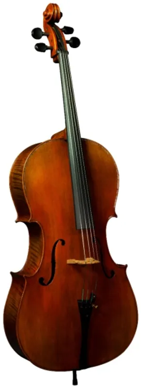 Cello VC50H Preciso 4/4 i heltre med kasse,bue,harpiks. (MÅ KLARGJØRES VED BESTILLING AV FELEMAKER)
