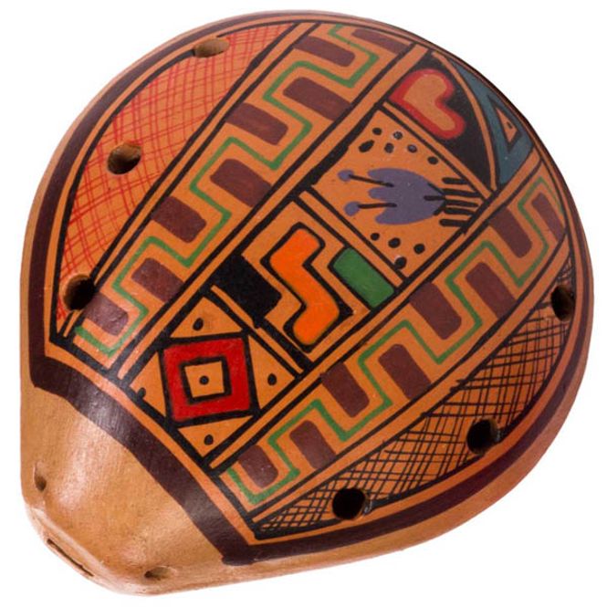 Hovedbilde Afroton Ocarina 8 x 10cm Peru. AOK 1882