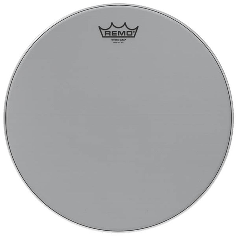 Remo Hvit Max Marsjtrommeskinn. 13''-14''