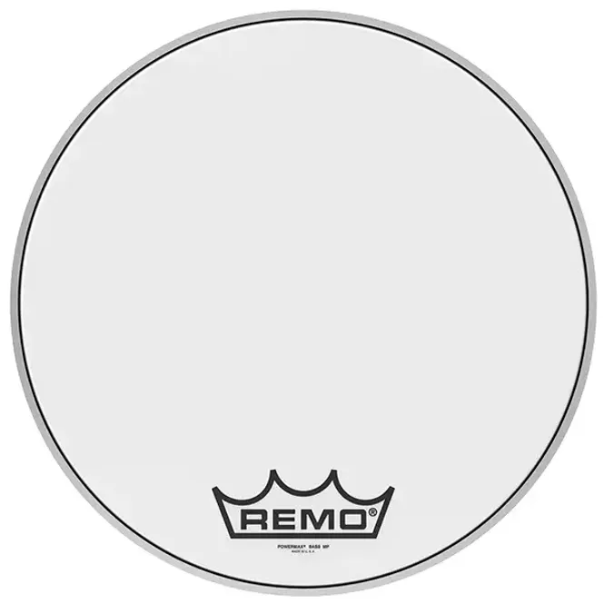 Hovedbilde Remo PowerMax Basstrommeskinn. 18''- 26''