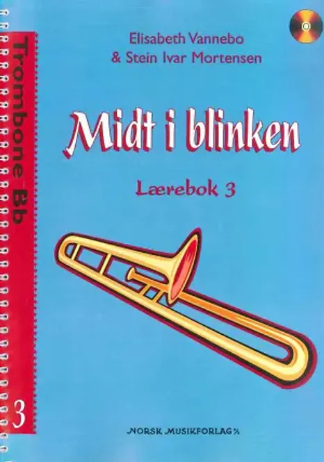 Hovedbilde Midt i Blinken 3 Trombone G-nøkkel