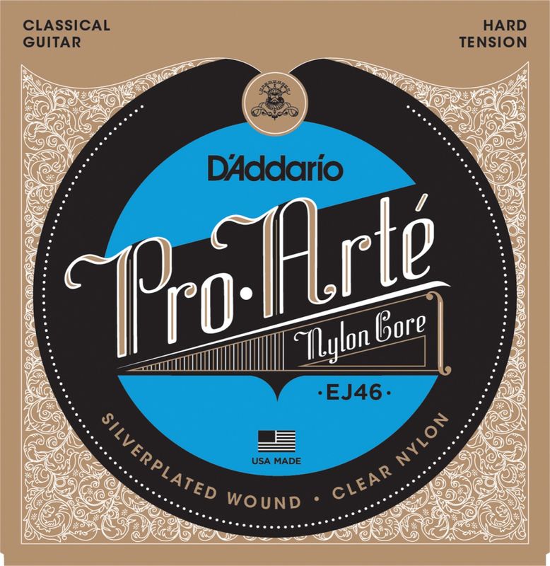 D'Addario Fretted EJ46. Hard Tension